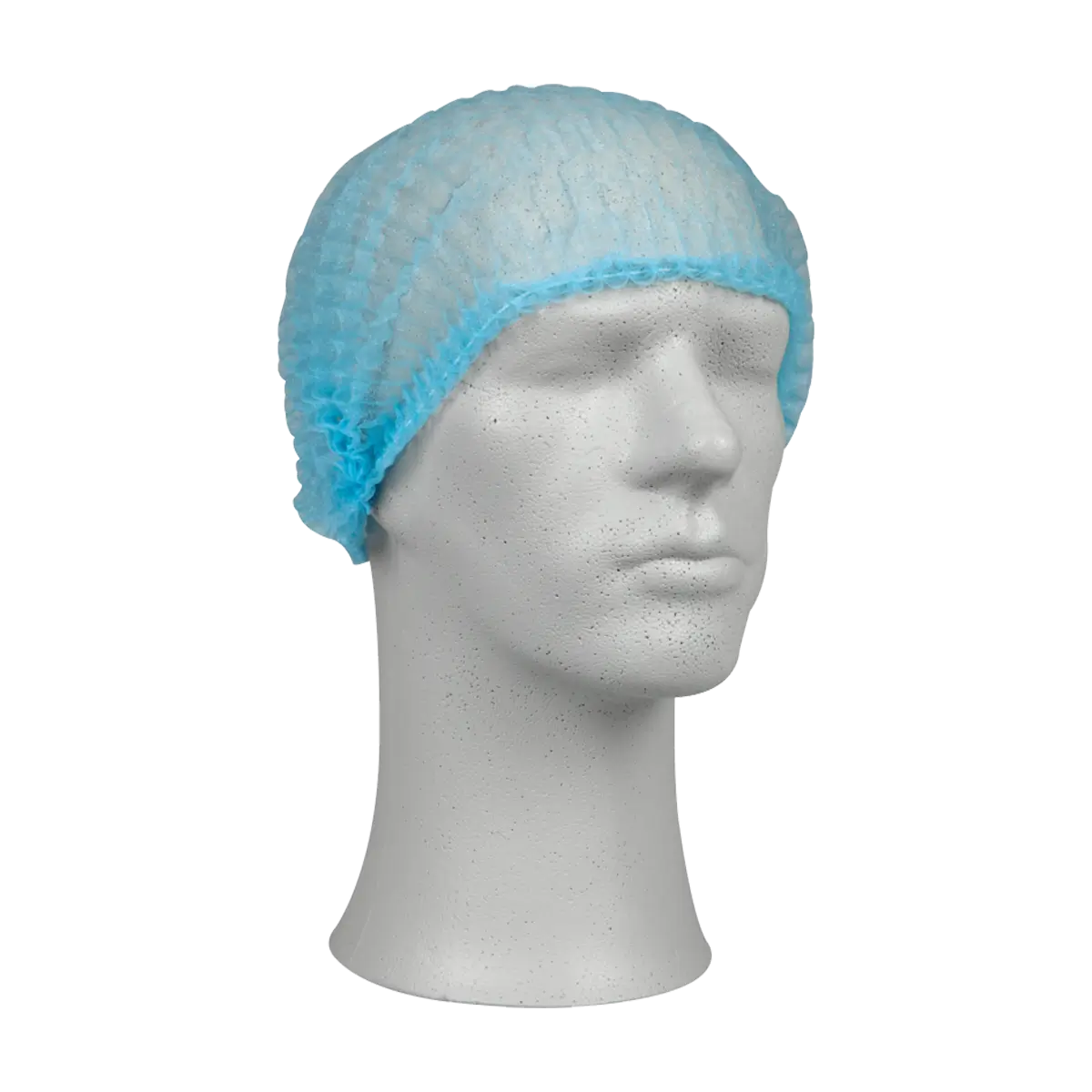 Haarnet PP n-w wokkel detecteerbaar 58 cm blauw