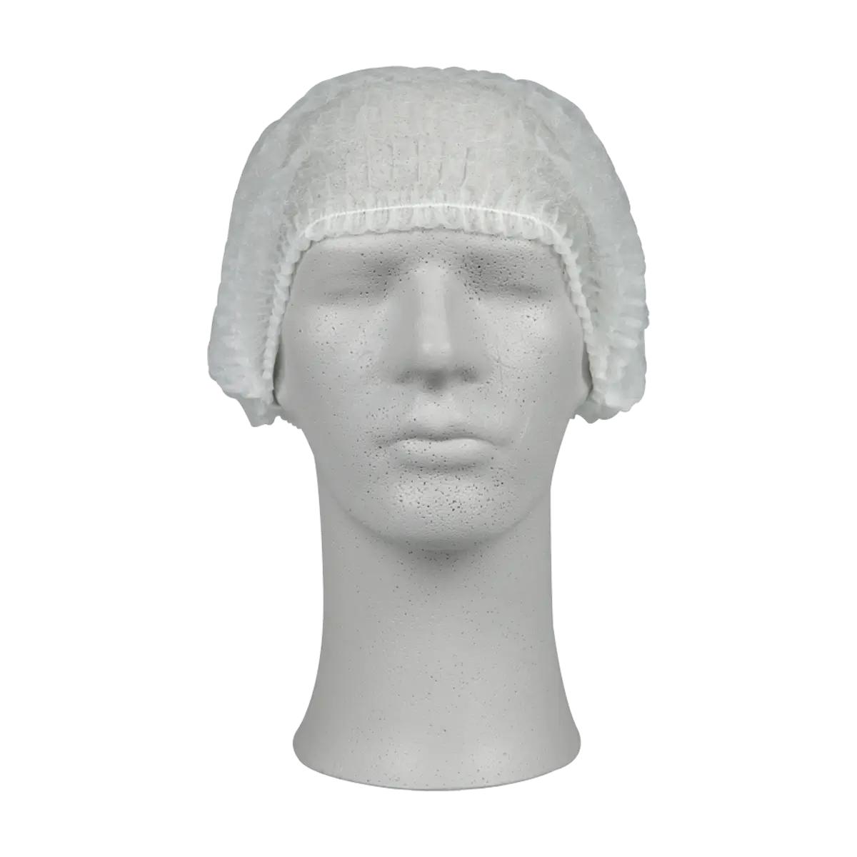 Haarnet PP n-w roundcap 61 cm wit