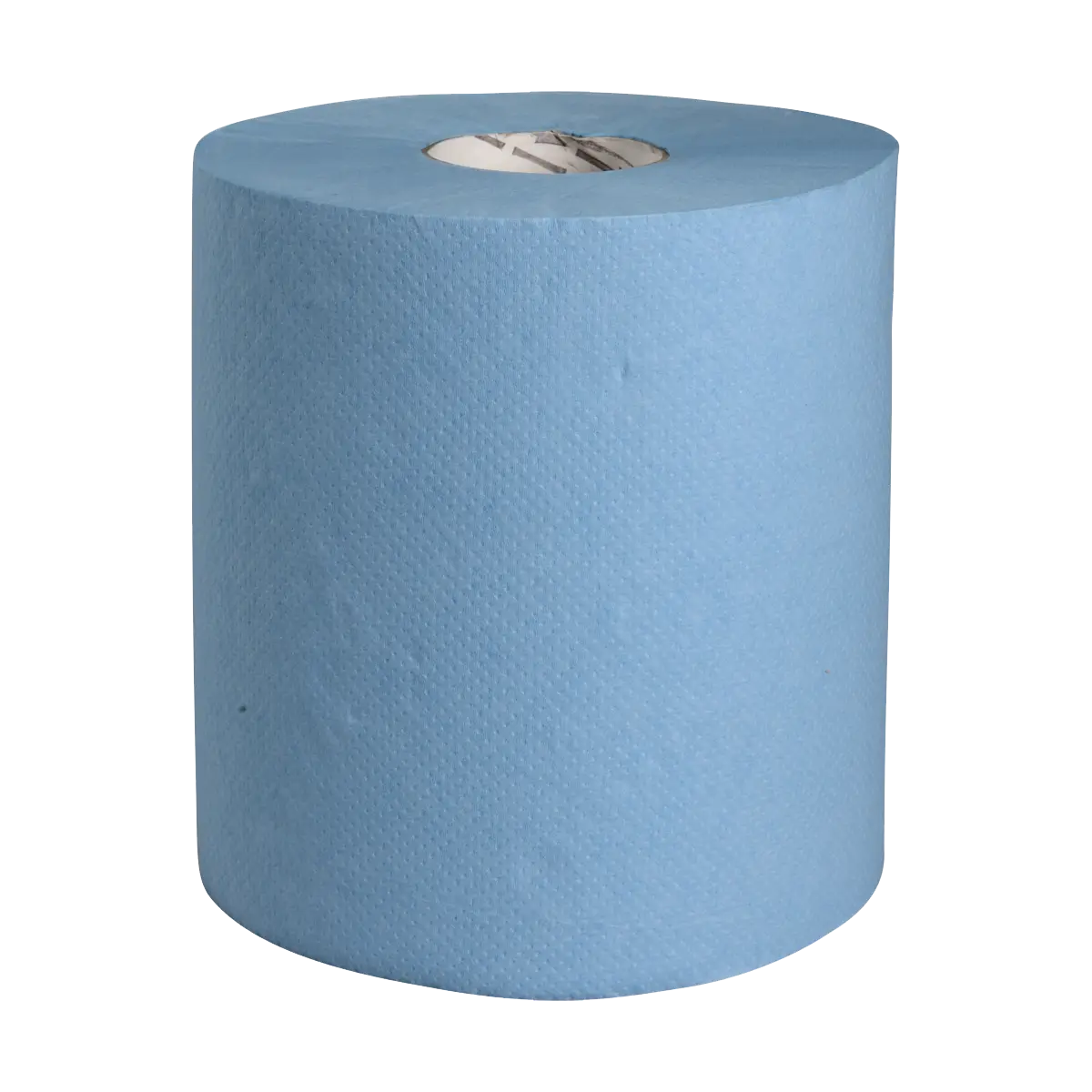 Poetsrol midi 300 mtr op rol 1 laags recycled blauw